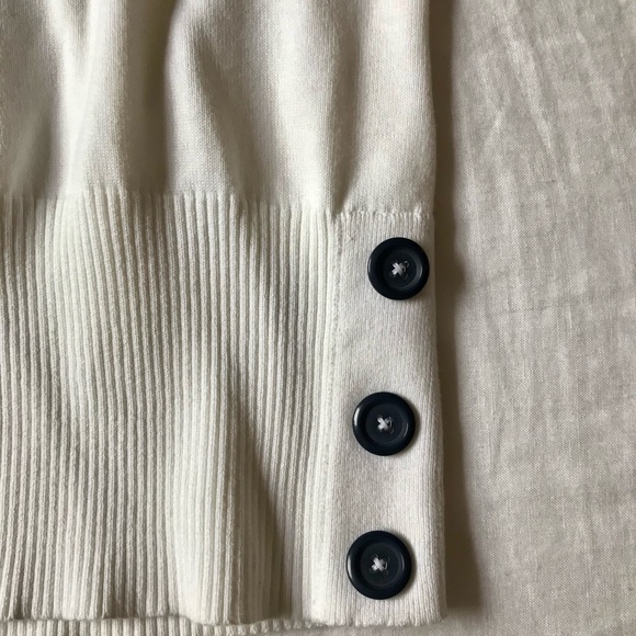 George Preppy Sweater Top with Bow - Picture 9 of 11